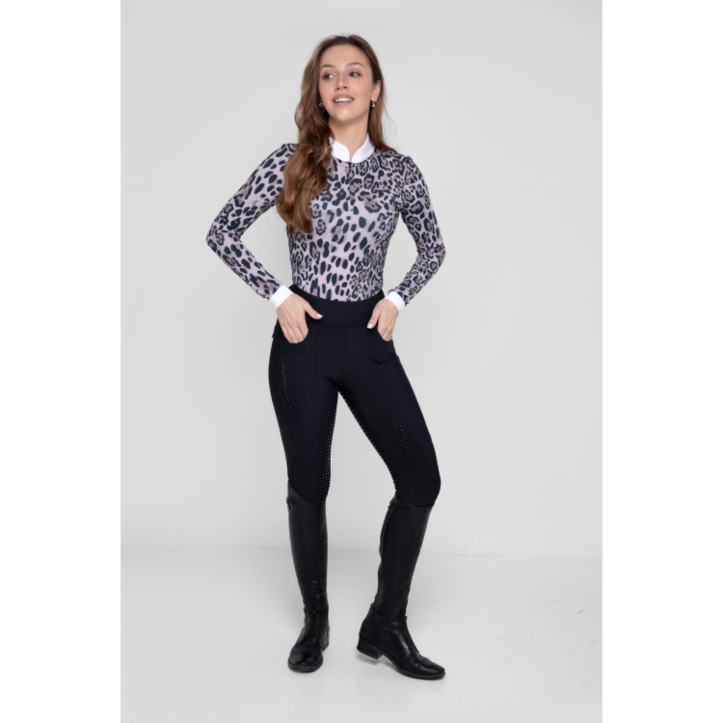 Fleur De Lys Azalea LS Shirt - Panther