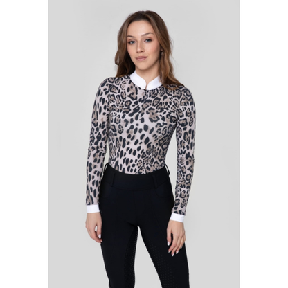 Fleur De Lys Azalea LS Shirt - Panther