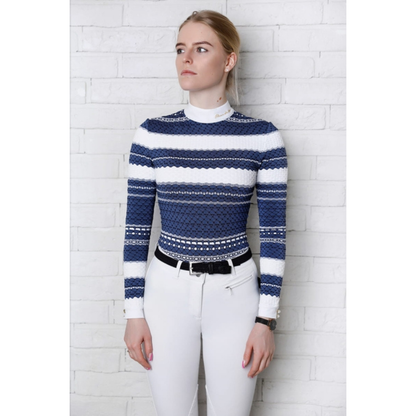 Fleur De Lys Chamomile LS Shirt - Denim