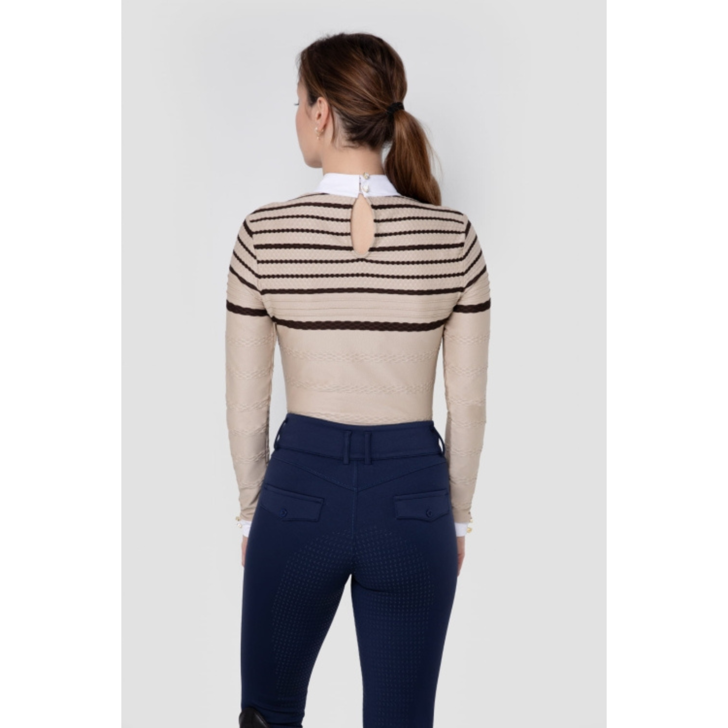 Fleur De Lys Hazel LS Shirt - Coffee