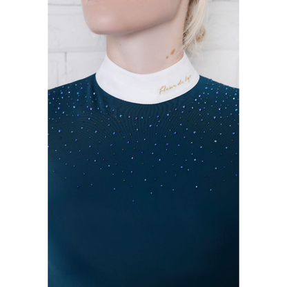 Fleur De Lys Holly Short Sleeve Shirt - Emerald Green