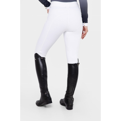 Fleur De Lys Womans Maple Knee Grip Breeches - White