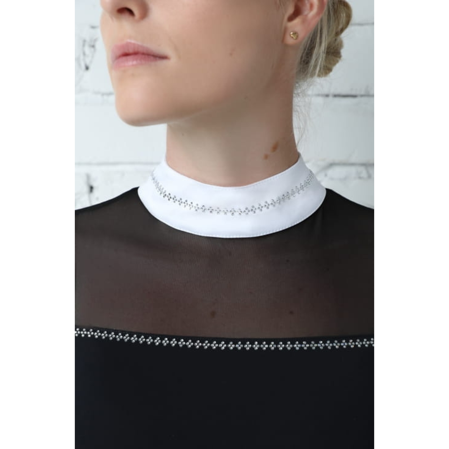 Fleur De Lys Petunia Long Sleeve Shirt - Black