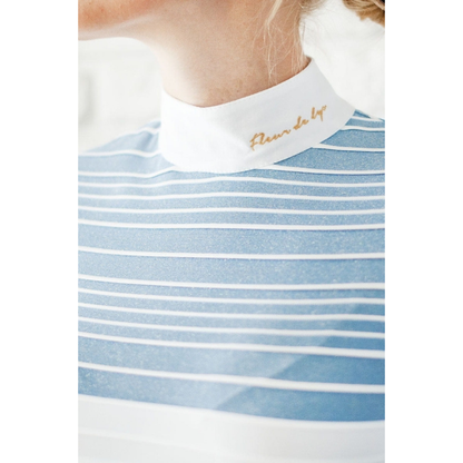 Fleur De Lys Scilla Long Sleeve Shirt - Light Blue