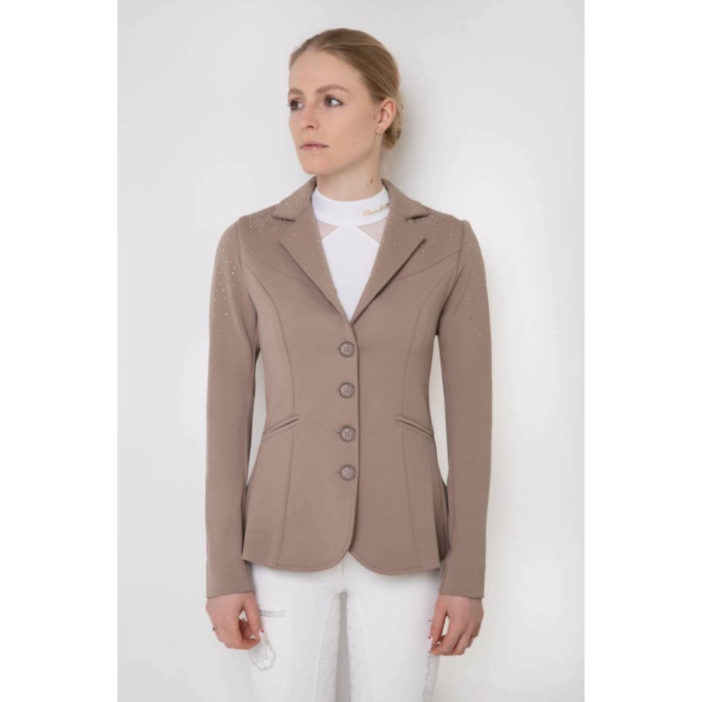 Fleur De Lys Star Show Jacket - Beige