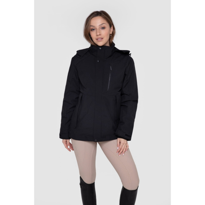 Fleur De Lys Aspen Winter Riding Jacket 2-in-1 - Black