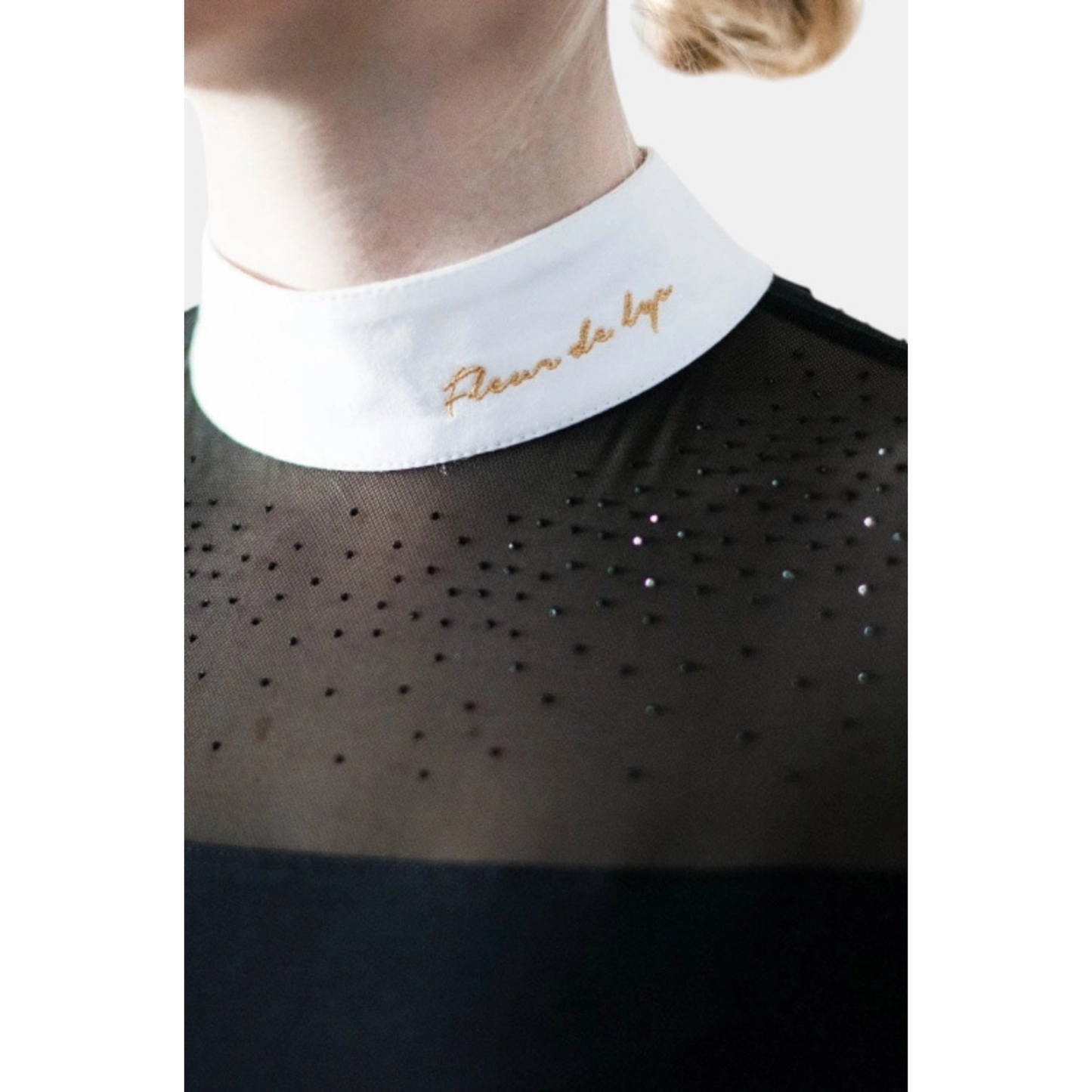 Fleur De Lys Cindy LS Competition Shirt - Black
