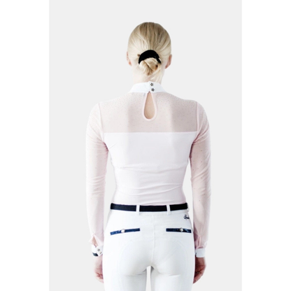 Fleur De Lys Cindy LS Competition Shirt - Pink