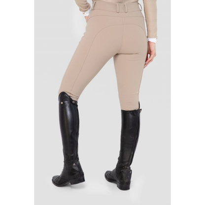 Fleur De Lys Womans Maple Knee Grip Breeches - Beige