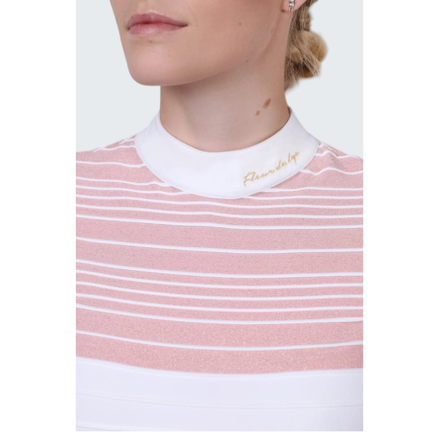 Fleur De Lys Scilla LS Shirt - Pink
