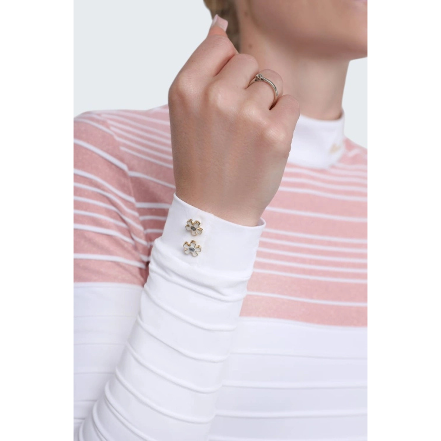 Fleur De Lys Scilla LS Shirt - Pink