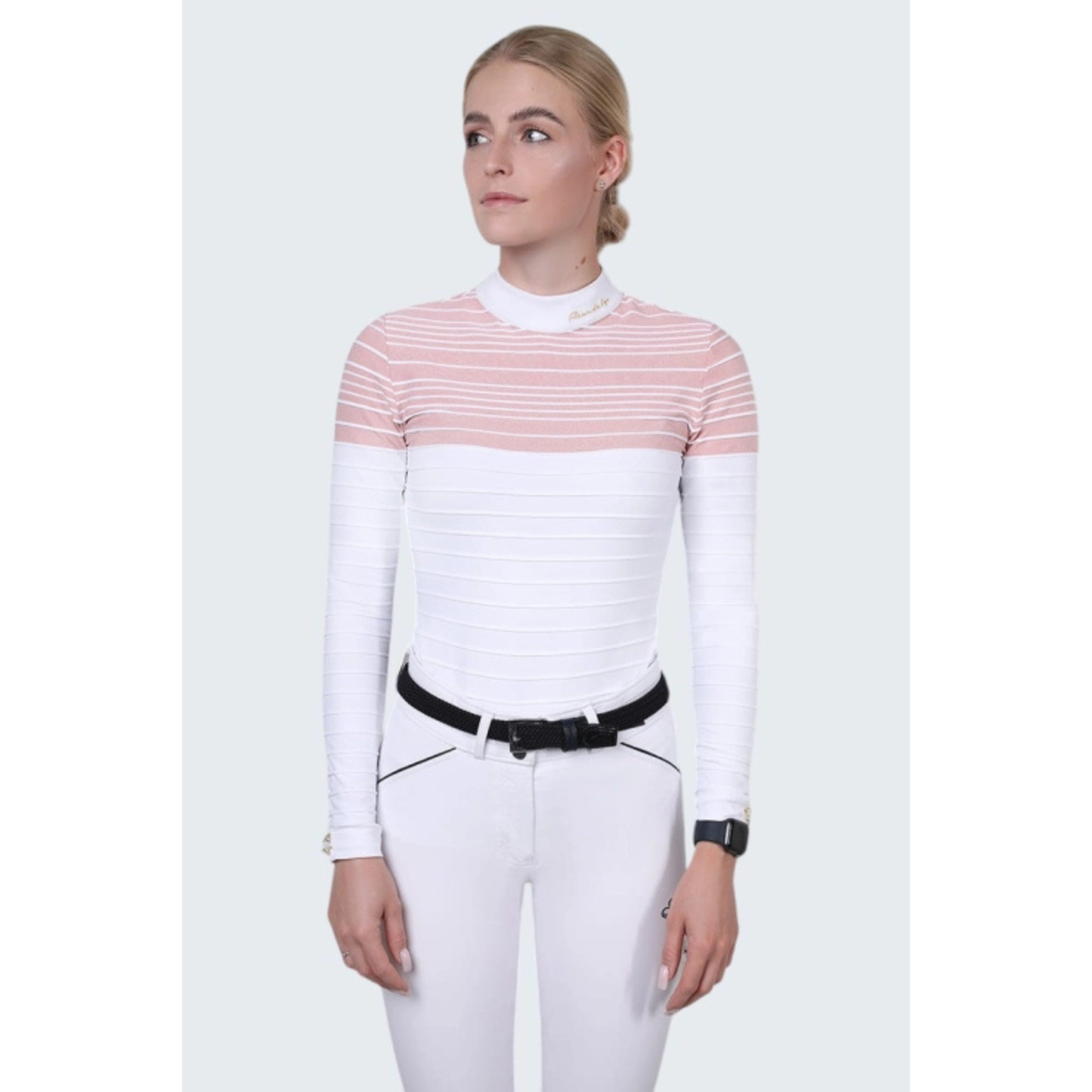 Fleur De Lys Scilla LS Shirt - Pink