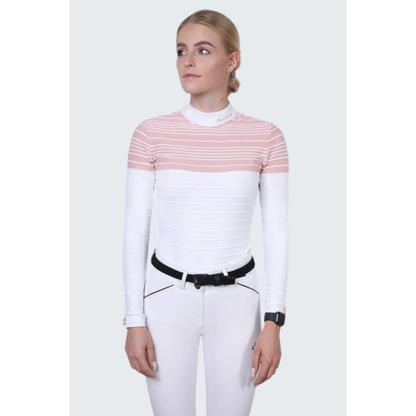 Fleur De Lys Scilla LS Shirt - Pink