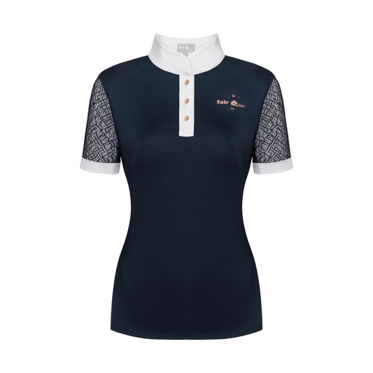 FairPlay Cecile Rose Gold Short Sleeve Shirt
