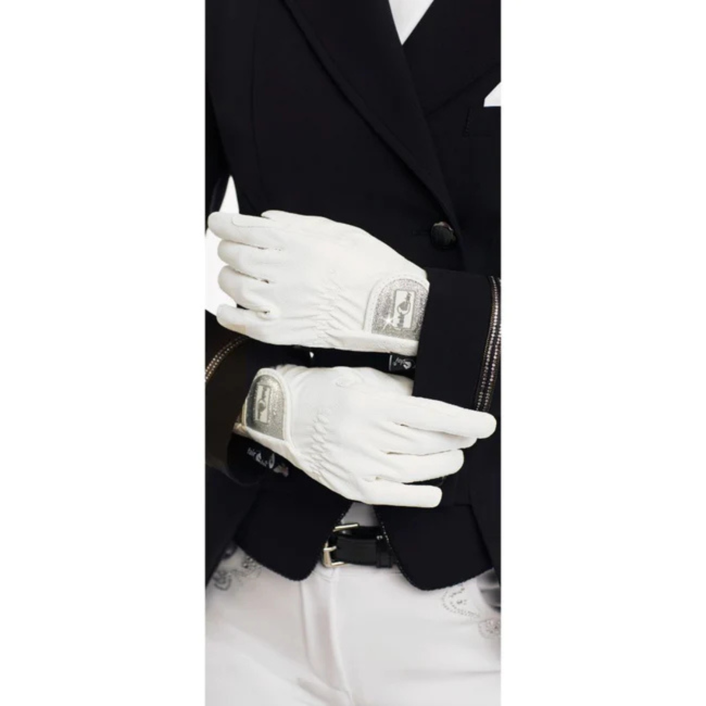 FairPlay Glam Competition Gloves - White