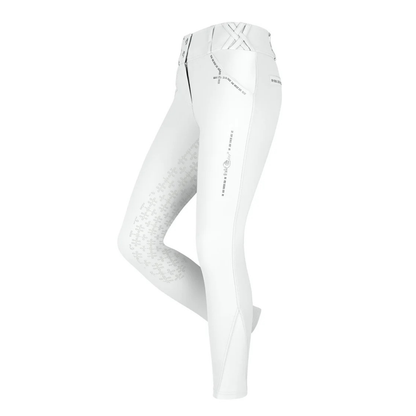 FairPlay Luisa Full Seat Silicone Breeches - White
