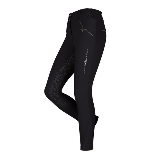 FairPlay Luisa Full Seat Silicone Breeches - Navy & Black
