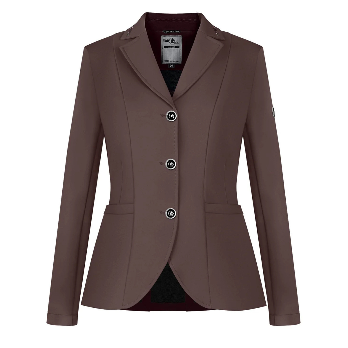 FairPlay Natalie Competition Jacket - Rose Brown