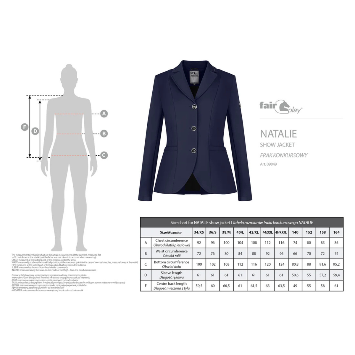 FairPlay Natalie Competition Jacket
