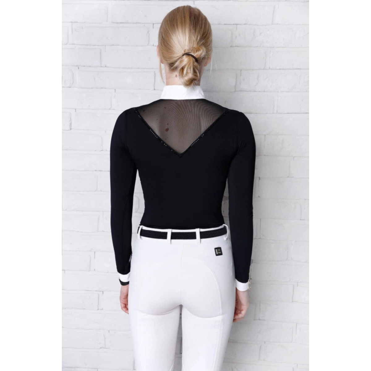 Fleur De Lys Poppy LS Shirt - Black