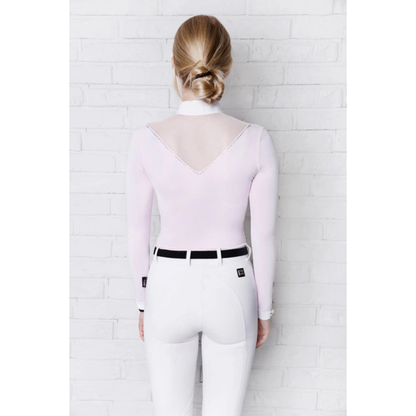 Fleur De Lys Poppy LS Shirt - Pink