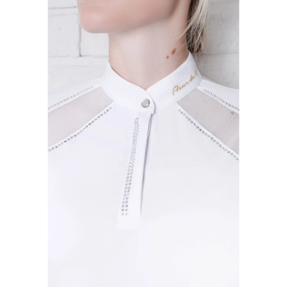 Fleur De Lys Poppy LS Shirt - White