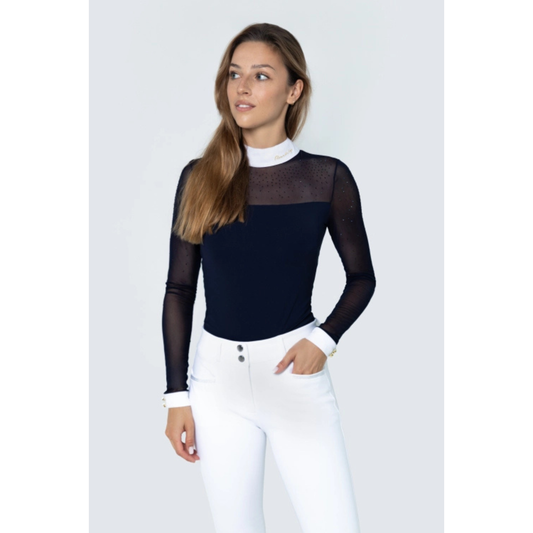 Fleur De Lys Cindy LS Shirt - Black