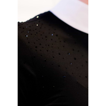 Fleur De Lys Holly Long Sleeve Shirt - Black