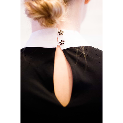 Fleur De Lys Holly Long Sleeve Shirt - Black