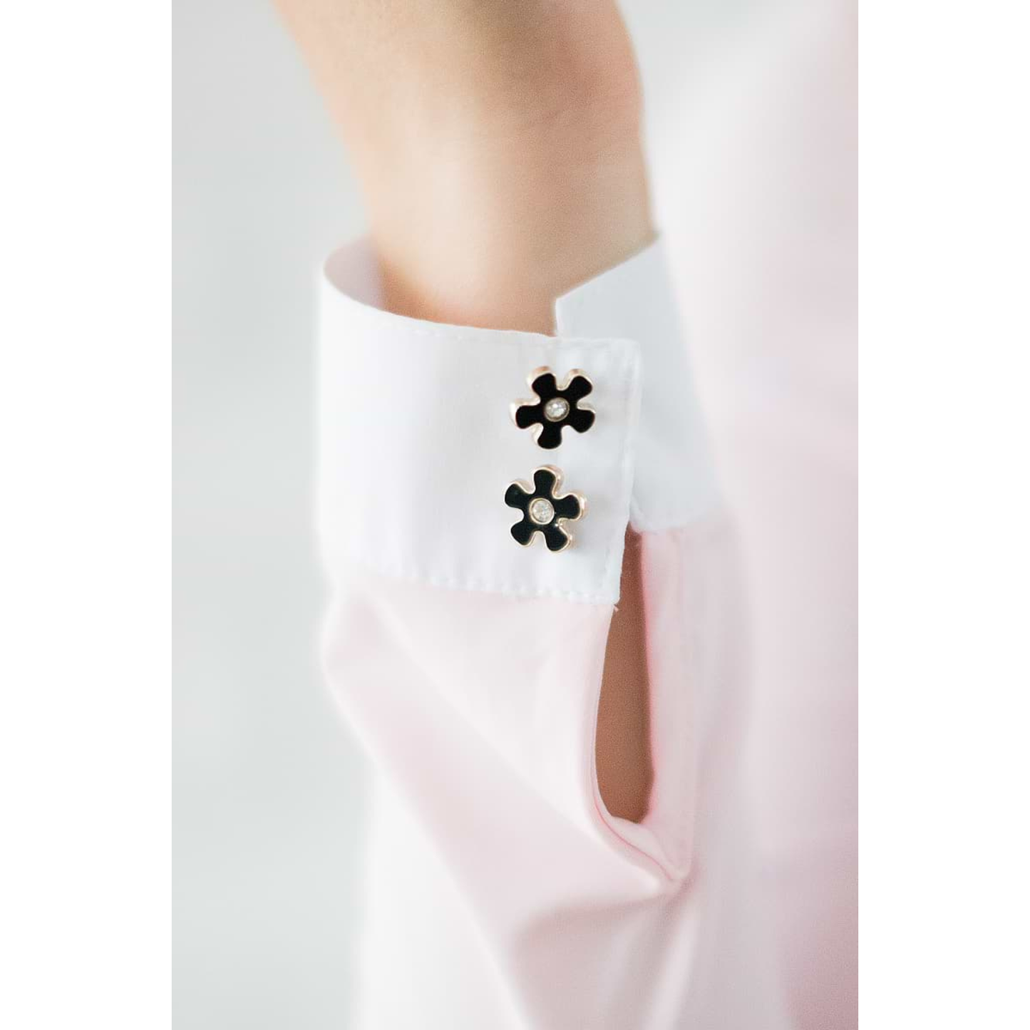 Fleur De Lys Holly Long Sleeve Shirt - Pink