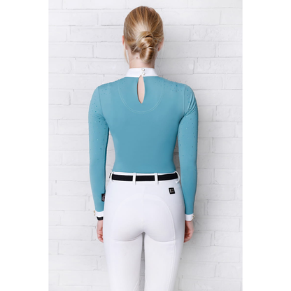 Fleur De Lys Holly Long Sleeve Shirt - Sage