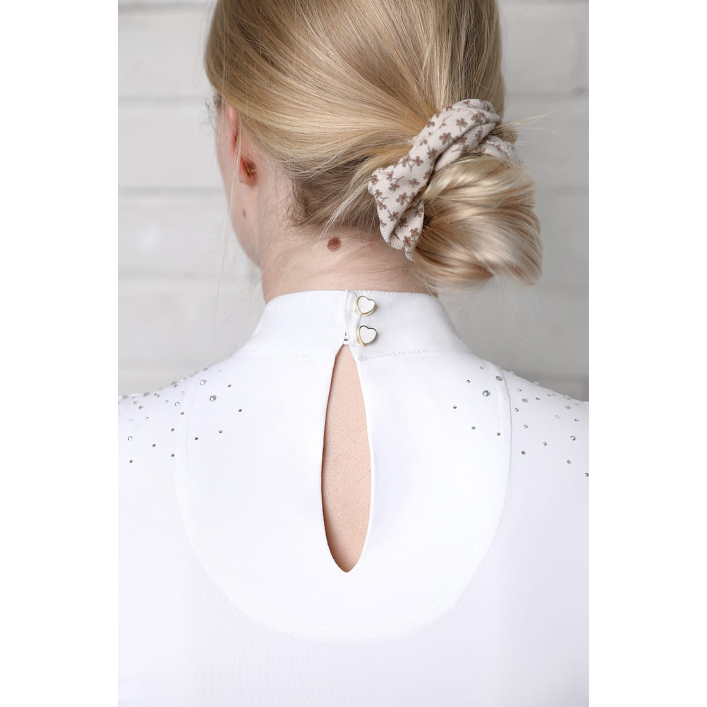 Fleur De Lys Holly Short Sleeve Shirt - White