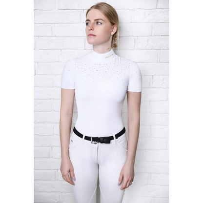 Fleur De Lys Holly Short Sleeve Shirt - White