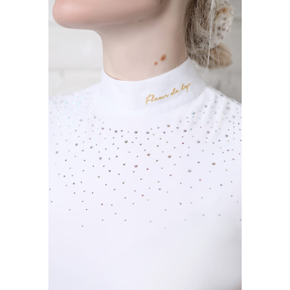 Fleur De Lys Holly Short Sleeve Shirt - White