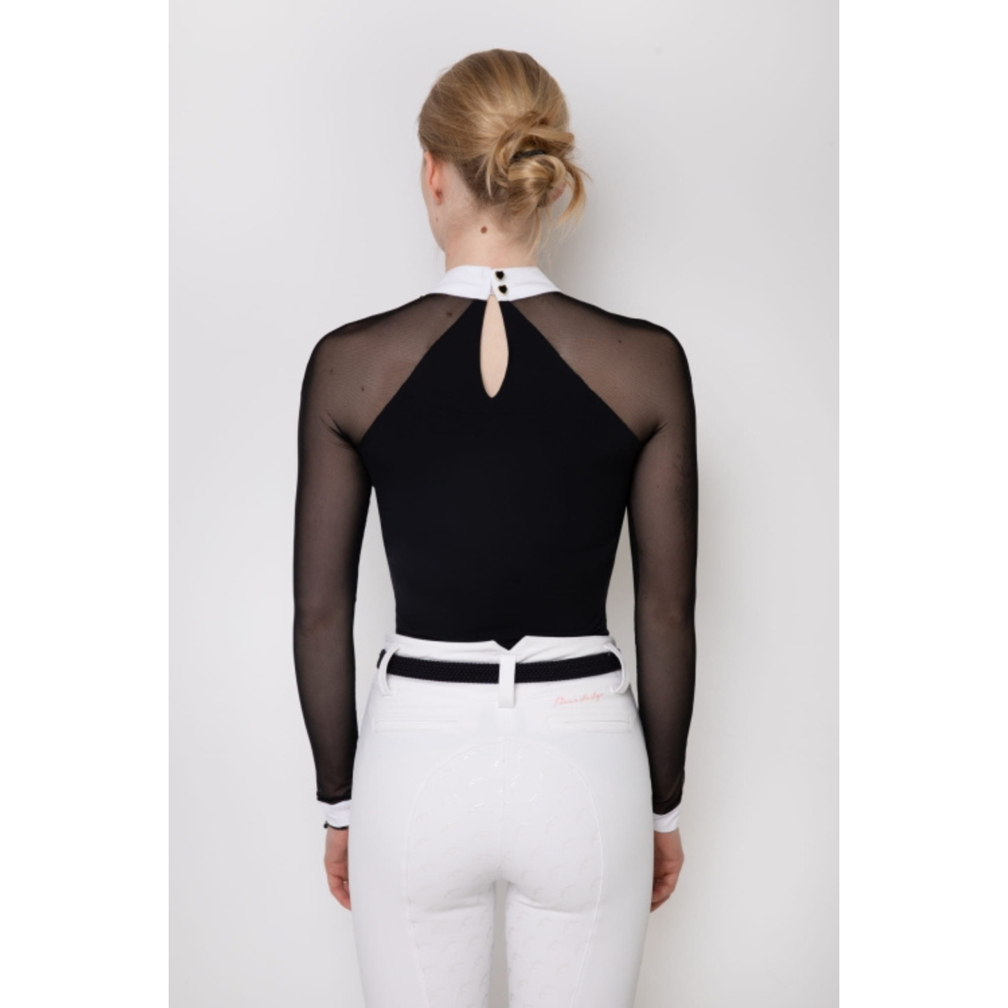 Fleur De Lys Molly Spark Long Sleeve Shirt - Black