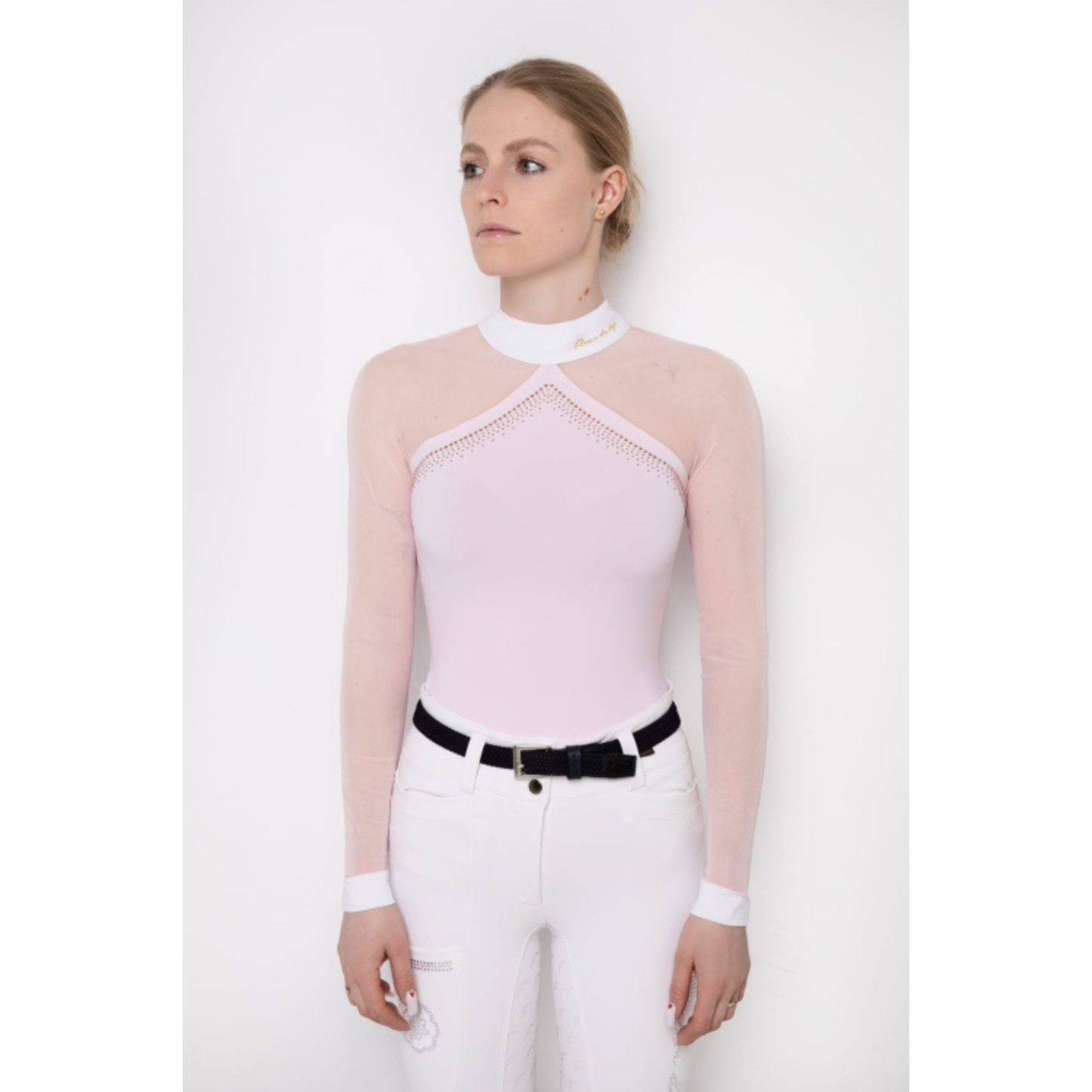 Fleur De Lys Molly Spark Long Sleeve Shirt - Pink