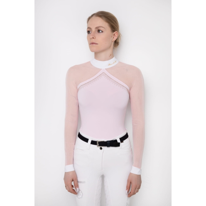 Fleur De Lys Molly Spark Long Sleeve Shirt - Pink