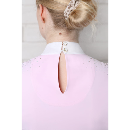 Fleur De Lys Holly Short Sleeve Shirt - Pink