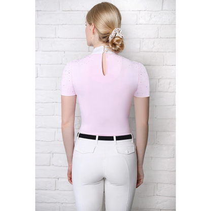 Fleur De Lys Holly Short Sleeve Shirt - Pink