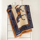 Horse Print Cashmere Blend Scarf