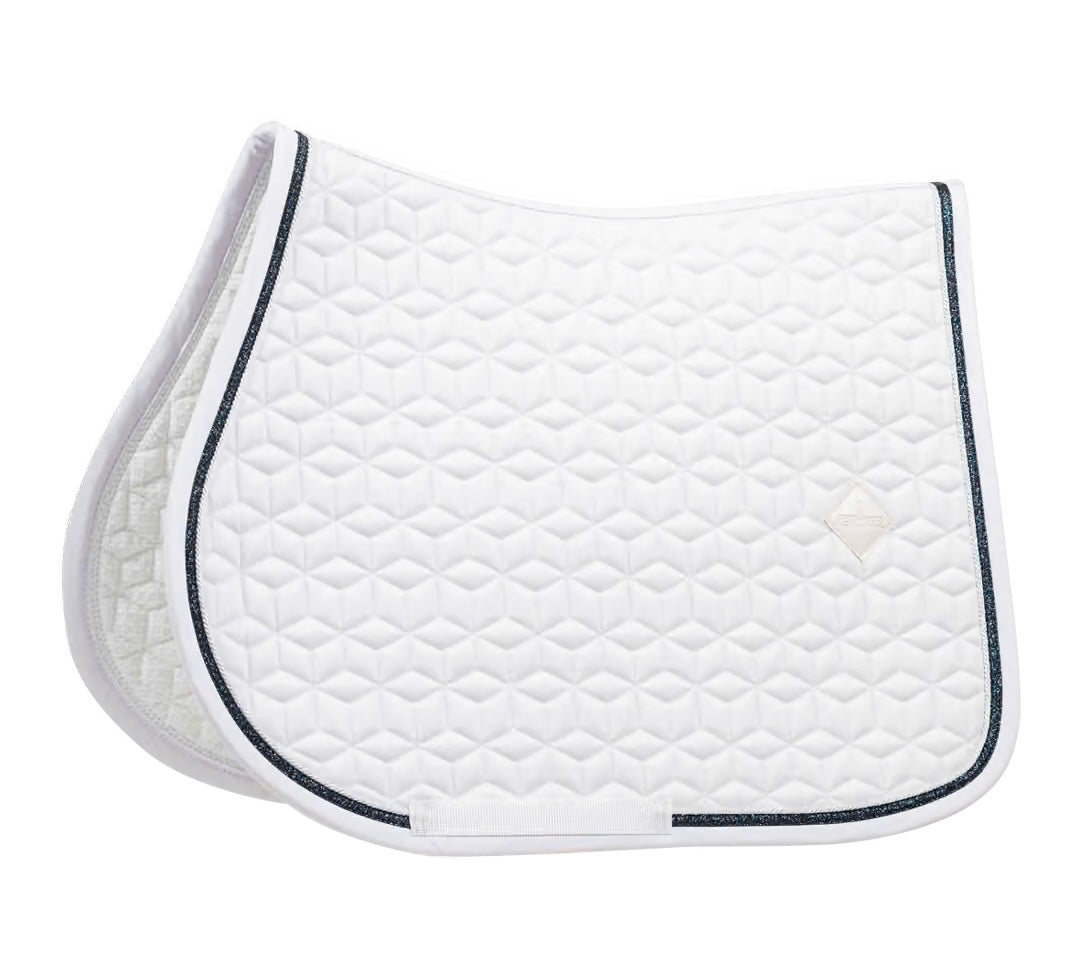 Kentucky Saddle Pad Glitter Rope - Jumping