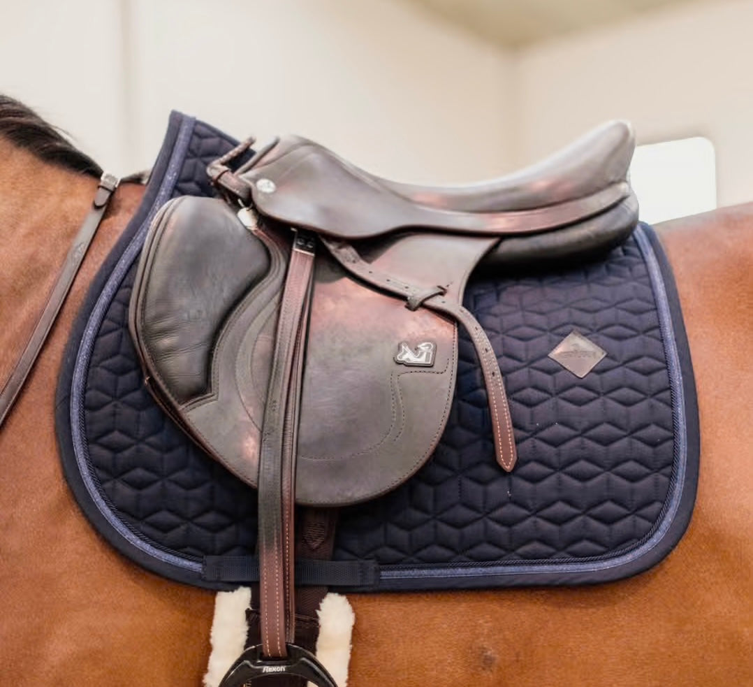 Kentucky Saddle Pad Glitter Rope - Jumping