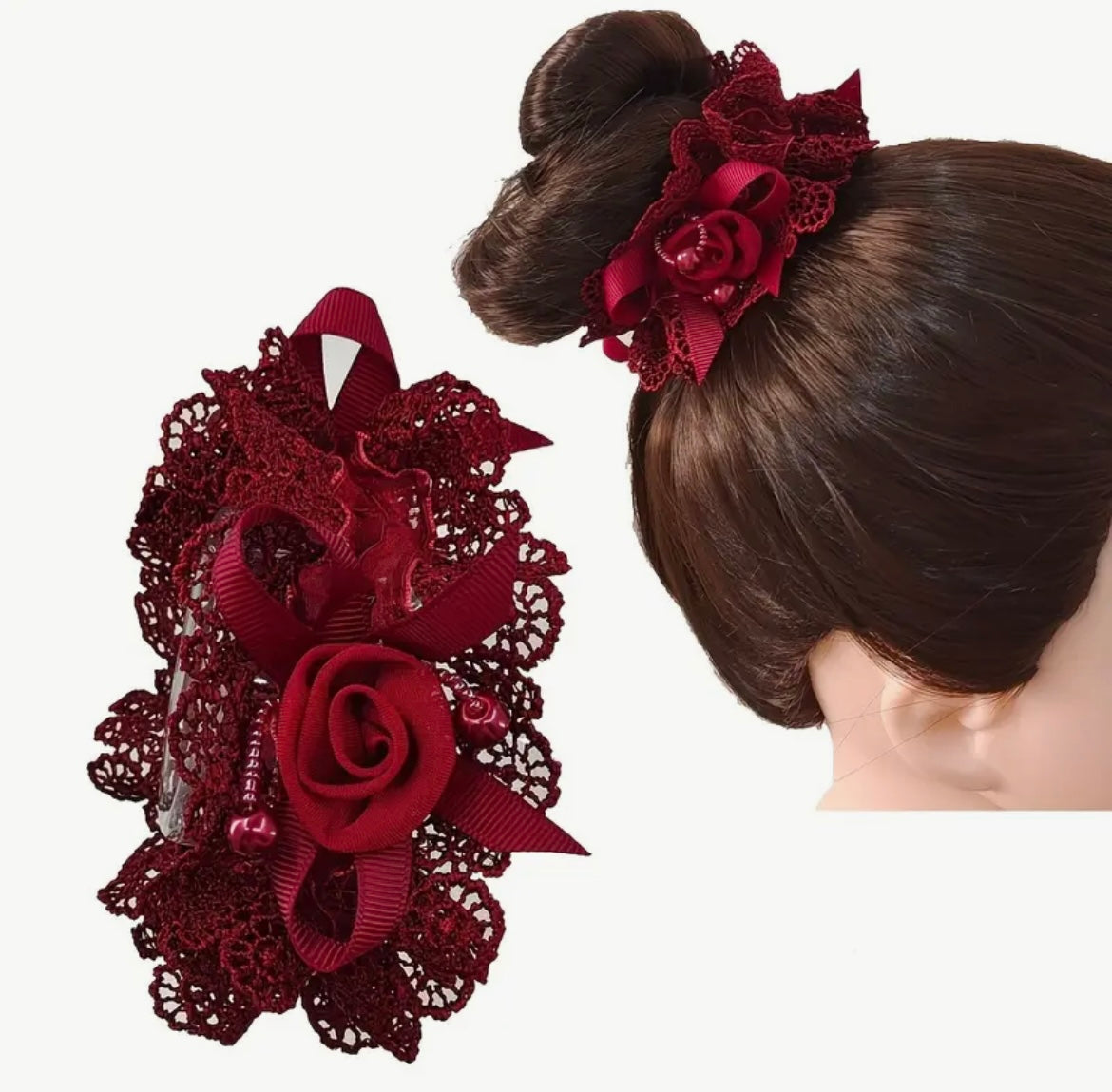 THD Vintage Lace Scrunchie