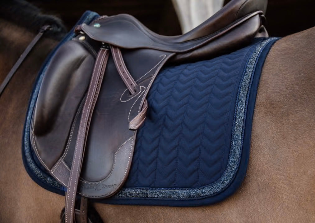 Kentucky Saddle Pad Glitter Stone - Dressage