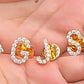 The Horse Den Diamante Letter Pin