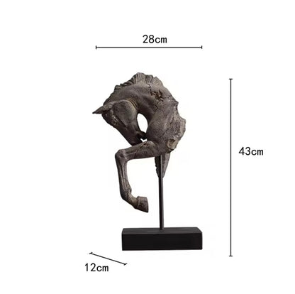 Horse Statue - Resin