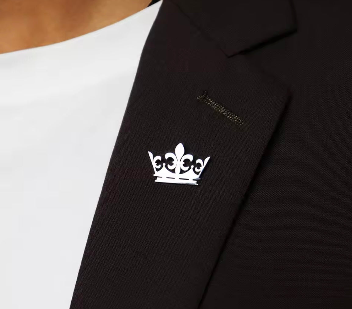 The Horse Den Plain Crown Pin