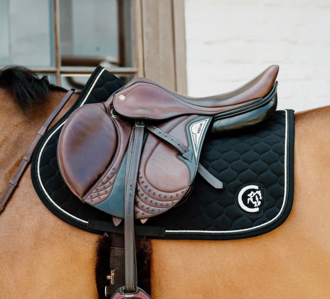 Kentucky Saddle Pad Onion Quilt 3D Logo - Jumping
