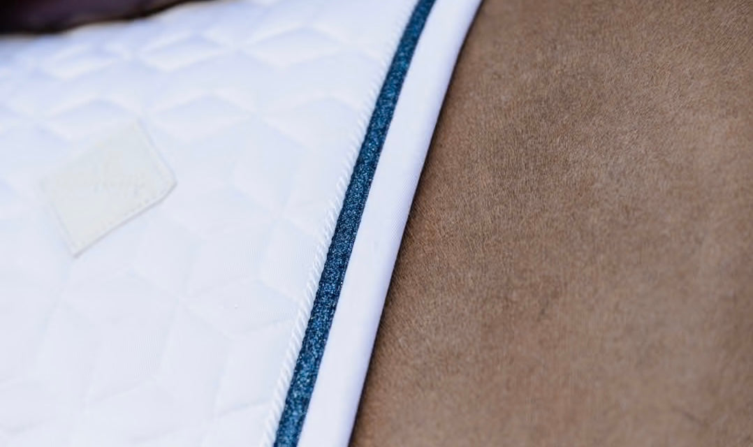 Kentucky Saddle Pad Glitter Rope - Jumping