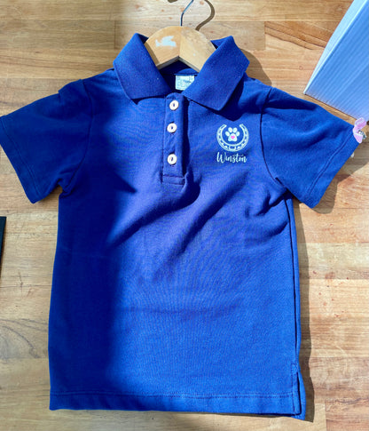 Winston Polo with Buttons - Childs 4 Only